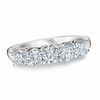 Thumbnail Image 1 of Previously Owned - 1/2 CT. T.W. Celebration Diamond® Five Stone Ring in 18K White Gold