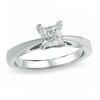 Thumbnail Image 1 of Previously Owned - 3/4 CT. Princess-Cut Celebration Diamond® Solitaire Engagement Ring in 18K White Gold