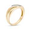 Thumbnail Image 2 of Previously Owned - 1/6 CT. T.W. Diamond Three Stone Wedding Band in 10K Gold