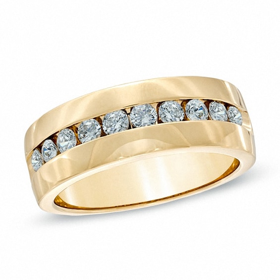 Previously Owned - 1 CT. T.w. Channel-Set Diamond Band in 14K Gold