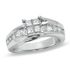 Thumbnail Image 1 of Previously Owned - 1-1/4 CT. T.W. Quad Princess-Cut Diamond Engagement Ring in 14K White Gold