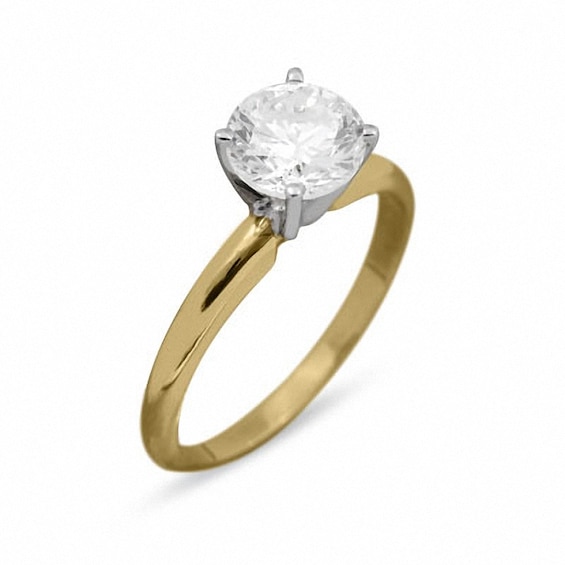 Previously Owned - 1-1/10 CT. T.w. Quad Emerald-Cut Diamond Bridal Set in 14K White Gold