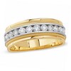 Thumbnail Image 1 of Previously Owned - 1 CT. T.W. Diamond Milgrain Band in 14K Two-Tone Gold