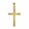 Thumbnail Image 1 of Previously Owned - Polished Cross Charm in 14K Gold