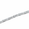 Thumbnail Image 0 of Previously Owned - 1 CT. T.W. Diamond Fashion "X" Bracelet in 10K White Gold