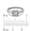 Thumbnail Image 3 of Previously Owned - Cherished Promise Collection™ 1/4 CT. T.W. Quad Princess-Cut Diamond Promise Ring in 10K White Gold