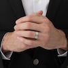 Thumbnail Image 3 of Previously Owned - 1/8 CT. T.W. Diamond Comfort-Fit Wedding Band in Stainless Steel