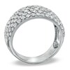 Thumbnail Image 1 of Previously Owned - 2 CT. T.W. Diamond Multi-Row Band in 10K White Gold