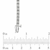 Thumbnail Image 3 of Previously Owned - 1/2 CT. T.W. Diamond Tennis Bracelet in Sterling Silver - 7.25"