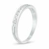 Thumbnail Image 2 of Previously Owned - 1/4 CT. T.W. Diamond Channel Band in 10K White Gold