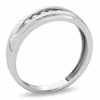 Thumbnail Image 2 of Previously Owned - 1/4 CT. T.W. Diamond Wedding Band in 10K White Gold