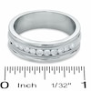 Thumbnail Image 3 of Previously Owned - 1/2 CT. T.W. Diamond Channel Milgrain Band in 14K White Gold
