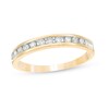 Thumbnail Image 1 of Previously Owned - 1/4 CT. T.W. Channel Set Diamond Band in 10K Gold
