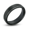 Thumbnail Image 3 of Previously Owned - 6.0mm Comfort Fit Black Tungsten Wedding Band