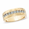 Thumbnail Image 1 of Previously Owned - 1 CT. T.W. Channel-Set Diamond Band in 14K Gold