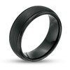 Thumbnail Image 3 of Previously Owned - 8.0mm Comfort Fit Black Tungsten Band