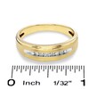 Thumbnail Image 3 of Previously Owned - 1/10 CT. T.W. Diamond Comfort Fit Wedding Band in 10K Gold