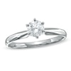 Thumbnail Image 1 of Previously Owned - 5/8 CT. Diamond Solitaire Engagement Ring in 14K White Gold