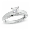 Thumbnail Image 1 of Previously Owned - 1-1/4 CT. T.W. Princess-Cut Diamond Engagement Ring in 14K White Gold