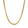 Thumbnail Image 1 of Previously Owned - Men's 3.75mm Signature Tag Box Chain Necklace in Yellow IP Stainless Steel - 30"