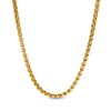 Thumbnail Image 0 of Previously Owned - Men's 3.75mm Signature Tag Box Chain Necklace in Yellow IP Stainless Steel - 30"