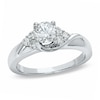 Thumbnail Image 1 of Previously Owned - 1 CT. T.W. Diamond Engagement Ring in 14K White Gold