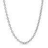 Thumbnail Image 1 of Previously Owned - Ladies' 1.4mm Cable Chain Necklace in Sterling Silver - 16"