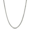 Thumbnail Image 1 of Previously Owned - Ladies' 1.1mm Milano Chain Necklace in 14K White Gold - 16"