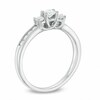 Thumbnail Image 2 of Previously Owned - 1/2 CT. T.W. Diamond Three Stone Engagement Ring in 10K White Gold