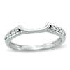 Thumbnail Image 1 of Previously Owned - Ladies' Diamond Accent Wedding Band in 14K White Gold
