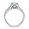 Thumbnail Image 2 of Previously Owned - 1 CT. T.W. Diamond with Pavé Shank Ring in 14K White Gold