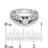 Thumbnail Image 3 of Previously Owned - 1 CT. T.W. Diamond with Pavé Shank Ring in 14K White Gold