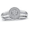 Thumbnail Image 1 of Previously Owned - 1/5 CT. T.W. Diamond Bridal Set in 10K White Gold