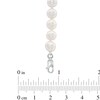 Thumbnail Image 3 of Previously Owned-6.0-7.0mm Freshwater Cultured Pearl and Crystal Necklace and Earrings Set in Sterling Silver