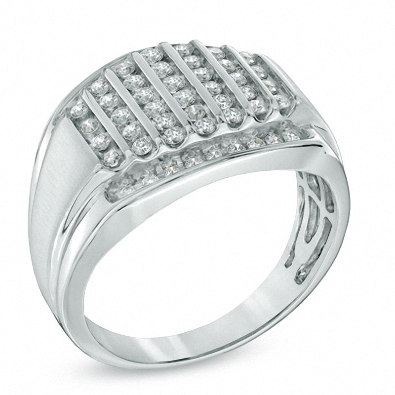 Main Image 2 of Previously Owned - 3/4 CT. T.W. Diamond Ring in 10K White Gold