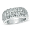 Thumbnail Image 0 of Previously Owned - Men's 1 CT. T.W. Diamond Ring in 10K White Gold