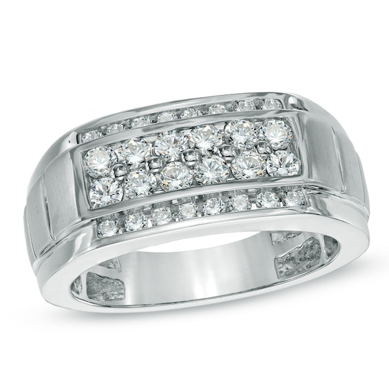 Previously Owned - 1 CT. T.w. Diamond Ring in 10K White Gold