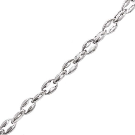Previously Owned - 12.0mm Anchor Link Chain Bracelet in Stainless Steel - 8.75"