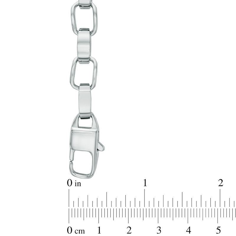 Main Image 3 of Previously Owned - Link Necklace and Bracelet Set in Stainless Steel