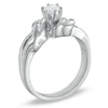 Thumbnail Image 2 of Previously Owned - 1/3 CT. T.W. Diamond Bridal Set in 10K White Gold