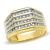 Thumbnail Image 1 of Previously Owned - 1/2 CT. T.W. Diamond Four-Row Wedding Band in 14K Gold