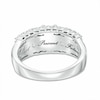 Thumbnail Image 3 of Previously Owned - 1-1/2 CT. T.W. Princess-Cut Diamond Three Stone Engagement Ring in 14K White Gold