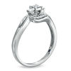 Thumbnail Image 1 of Previously Owned - Cherished Promise Collection™ 1/4 CT. T.W. Diamond Scoop Promise Ring in 10K White Gold