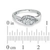 Thumbnail Image 2 of Previously Owned - Cherished Promise Collection™ 1/4 CT. T.W. Diamond Scoop Promise Ring in 10K White Gold