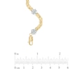 Thumbnail Image 1 of Previously Owned - Wave Fashion Bracelet in 10K Two-Tone Gold - 7.5"