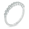 Thumbnail Image 2 of Previously Owned - 1/4 CT. T.W. Diamond Bezel-Set Anniversary Band in 10K White Gold