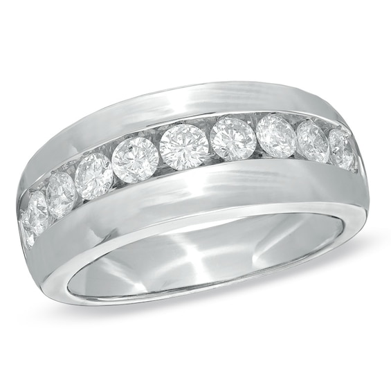 Previously Owned - 1-1/2 CT. T.w. Diamond Band in 14K White Gold