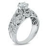 Thumbnail Image 2 of Previously Owned - 1 CT. T.W. Diamond Filigree Engagement Ring in 14K White Gold