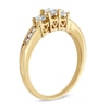 Thumbnail Image 2 of Previously Owned - 1/2 CT. T.W. Diamond Past Present Future® Ring in 14K Gold
