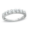 Thumbnail Image 1 of Previously Owned - 1/3 CT. T.W. Baguette Diamond Band in 14K White Gold